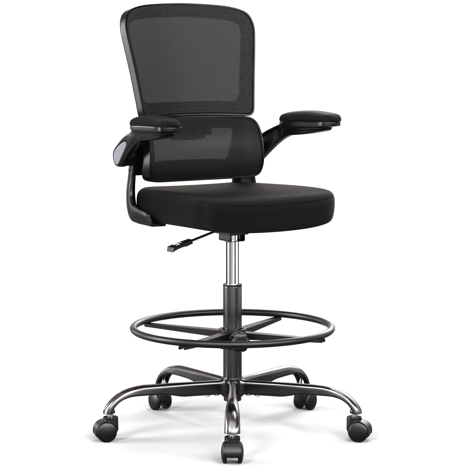 Amazon.com: Ergonomic Drafting Chair with Footrest,Tall